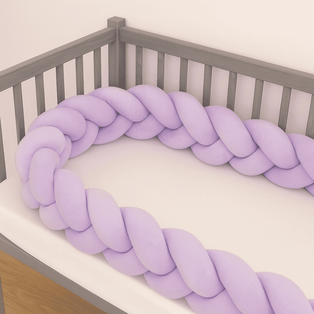 tresse-de-lit-3m-lavande-lit-bebe-bois-matelas-creme-confort-securite-petit-gardien