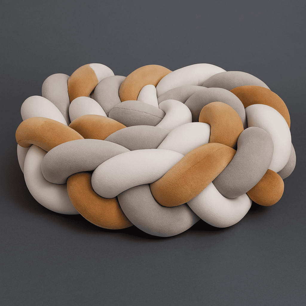 tresse-de-lit-gris-blanc-jaune-moutarde-nuance