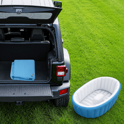 baignoire-bebe-pliable-sur-pied-voyage-compacte-coffre-voiture-portable-nature-lueur-bleue