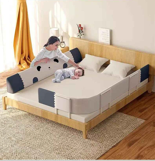 barriere-de-lit-bebe-maman-couchant-son-bebe-dans-lit-avec-blanc-pendar