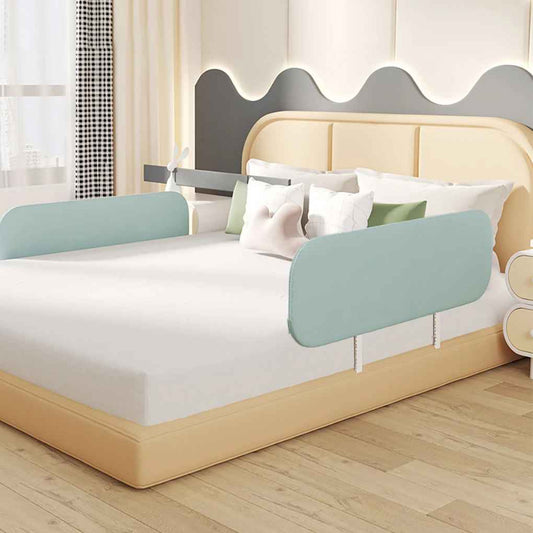 barriere-de-lit-enfant-pliable-couleur-verte-fixee-sur-lit-litprotec