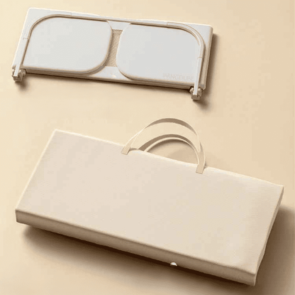 barriere-de-lit-ensemble-pliable-avec-sac-de-rangement-beige-sur-voile-serein