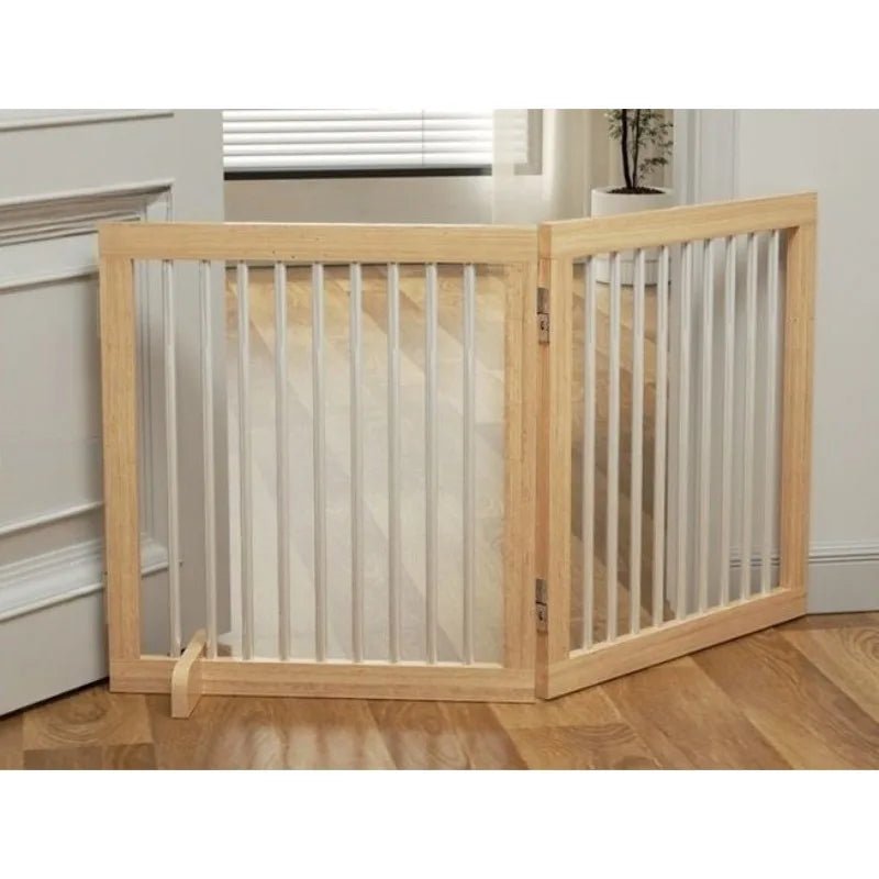 barriere-en-bois-escalier-blanche-pliante-securite-enfant-interieur-maison-berce-securite