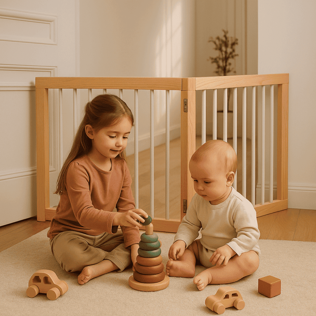 barriere-en-bois-escalier-enfants-jeux-sol-carpet-interieur-securite-nurserie-berce-securite
