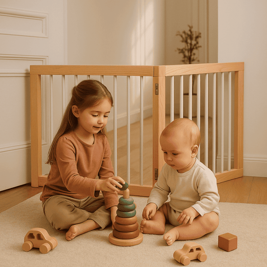 barriere-en-bois-escalier-enfants-jeux-sol-carpet-interieur-securite-nurserie-berce-securite