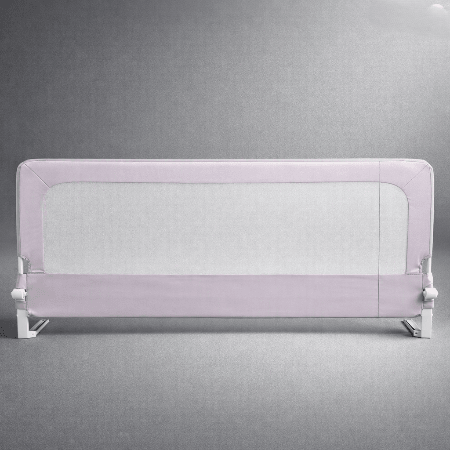 barriere-lit-enfant-modele-mauve-mesh-repliable-sur-fond-gris-nappe-sereine