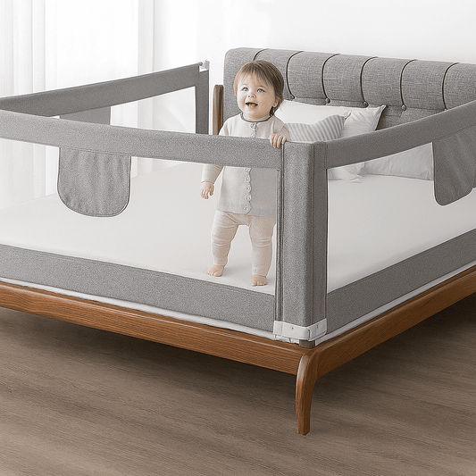 barriere-lit-enfant-respirante-reglable-bebe-jouant-et-protege-sur-lit-nid-protege