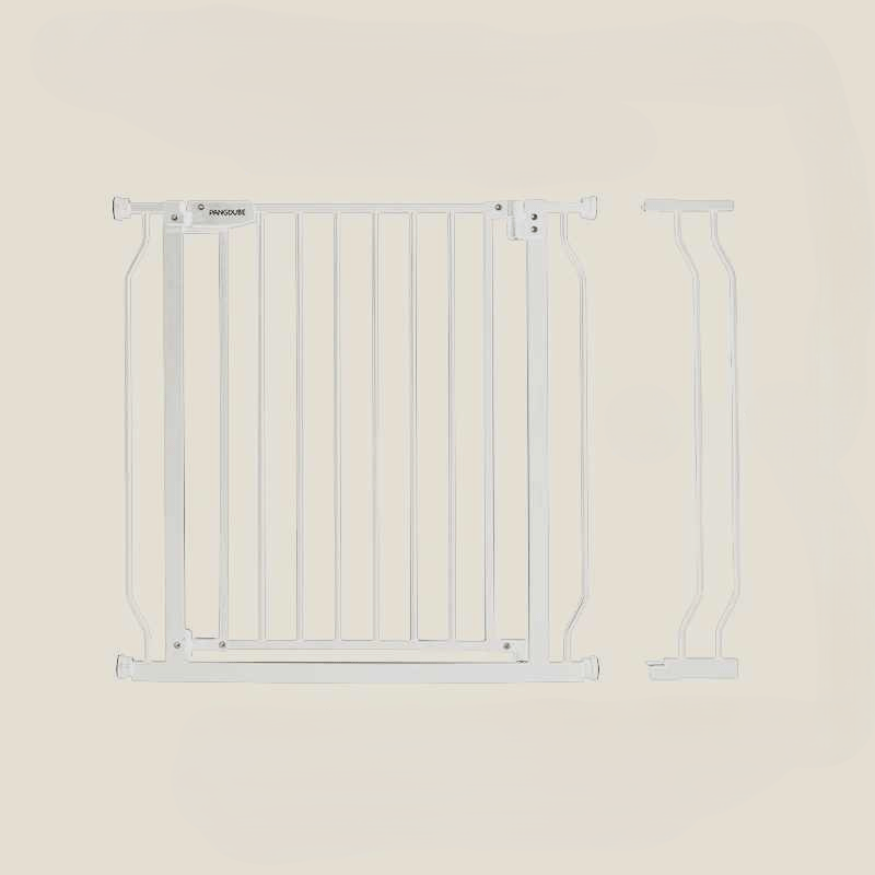 barriere-securite-enfant-blanche-avec-extension-metal-pour-escalier-et-couloir-securiportail-bebe