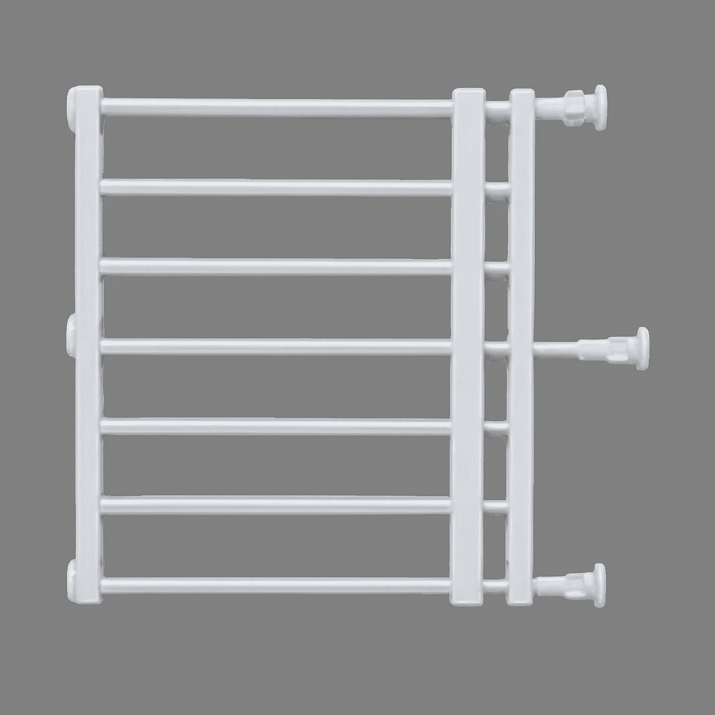 barriere-securite-enfant-blanche-murale-fixation-laterale-sept-barreaux-maison-sure