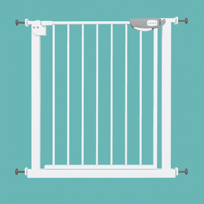 barriere-securite-enfant-blanche-pression-murale-avec-verrou-la-protection