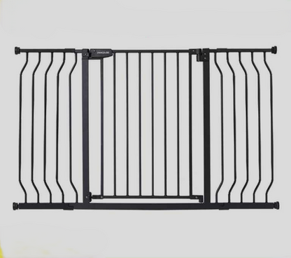 barriere-securite-enfant-noire-avec-verrou-extensions-laterales-enfant-ou-animal-securiportail-bebe