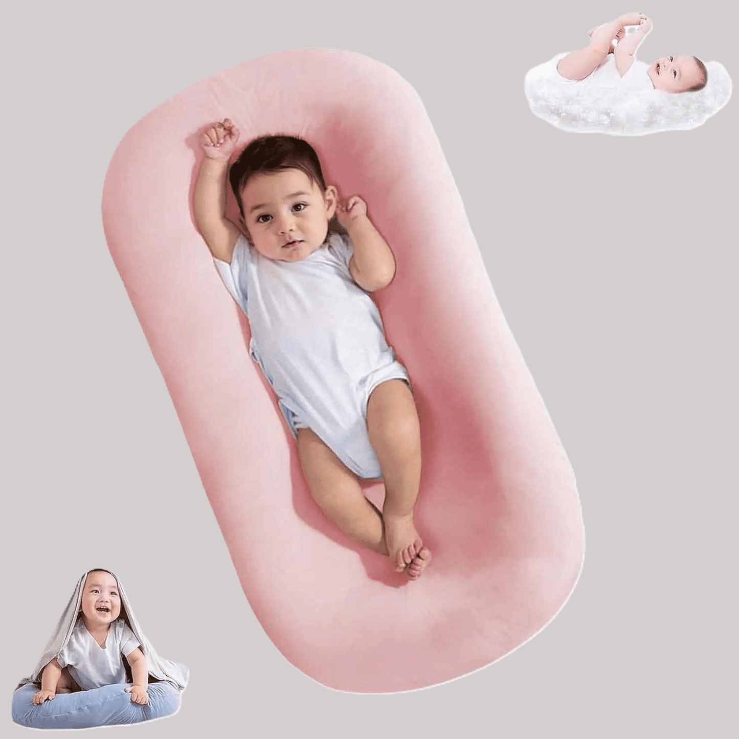 bebe-reducteur-de-lit-bebes-sur-coussins-rose-bleu-confortable-cocon-douillet-nuit