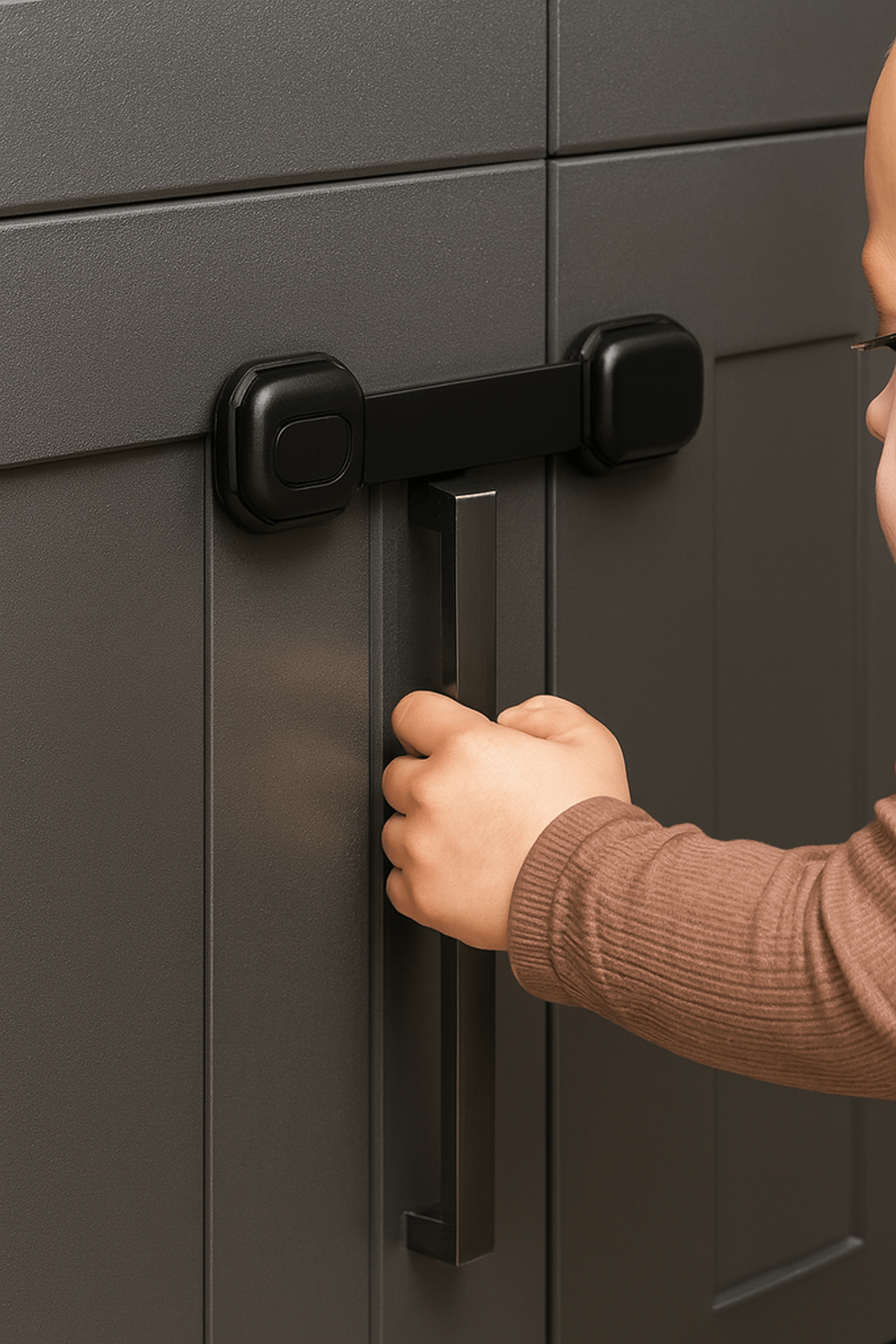 bloque-porte-bebe-tente-d_ouvrir-une-armoire-securise-par-un-loquet-en-plastique-noir-noire