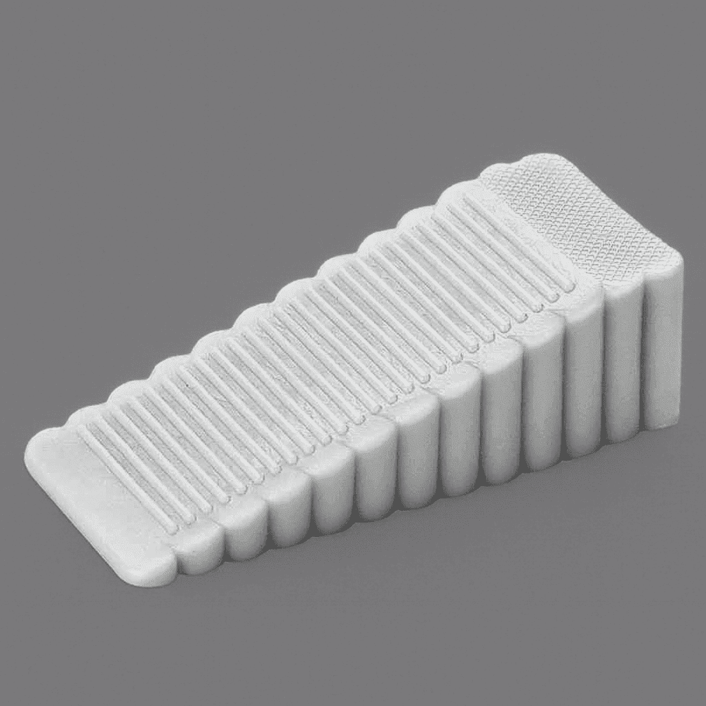 bloque-porte-nano-structure-gris-rainures-antiderapantes-design-microfabrication-technique-couleur-secur