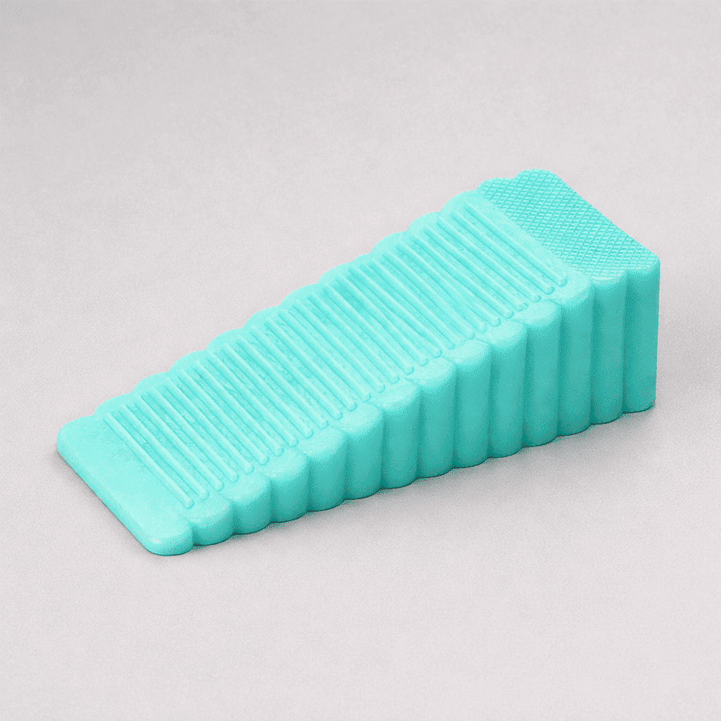 bloque-porte-silicone-turquoise-antiderapant-rainures-design-simple-efficace-maison-couleur-protect