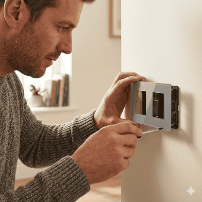 cache-prise-bebe-personne-installe-plaque-interrupteur-blanc-dans-saloncocon-electrique