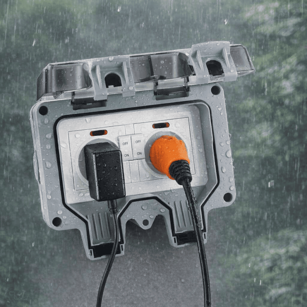 cache-prise-murale-boitier-etanche-exterieur-protection-electrique-securite-garde-prise
