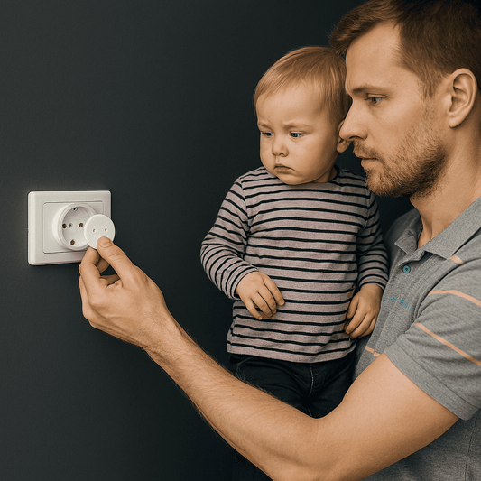 cache-prise-papa-securisant-prise-avec-dans-les_bras-stop-doigts