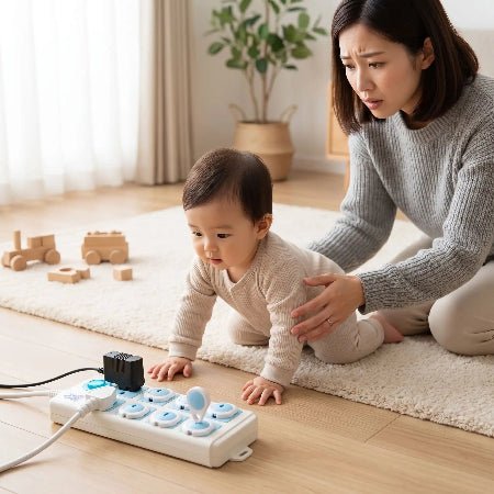 cache-prise-pour-bebe-maman-arrete-bebe-multiprise-salon-protect-electro-soft