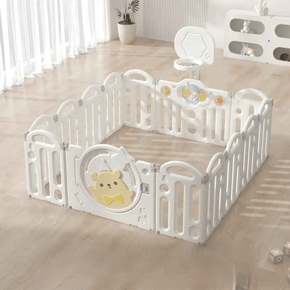 parc-barriere-bebe-blanc-ours-panier-basket-salon-lumineux-jouets-decoration-gardien-bebe