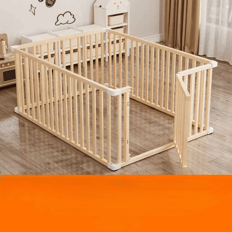 parc-barriere-bebe-bois-rectangulaire-coin-blanc-chambre-securisee-plume-protectrice