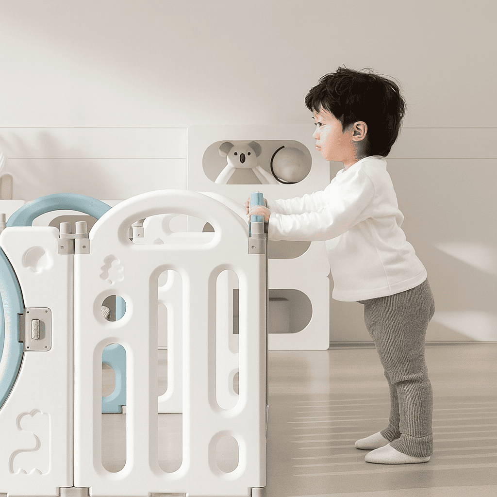 parc-barriere-bebe-modulable-interieur-securise-enfant-joue-debout-maison-bebe-serein