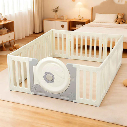 parc-barriere-bebe-plastique-tapis-forme-carree-porte-rond-securite-protecteur-mignon