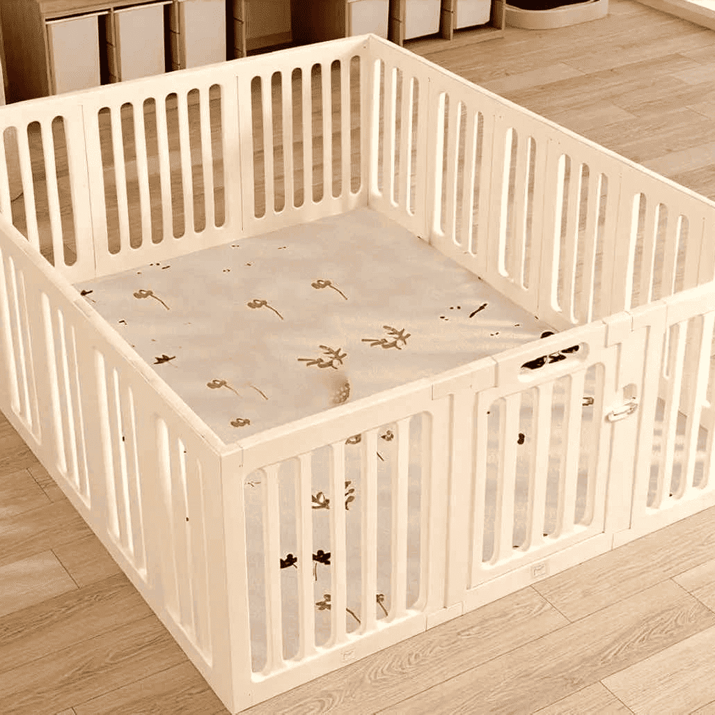 parc-barriere-bebeparc-en-boisnaturel-avec-tapis-imprime-nestcare