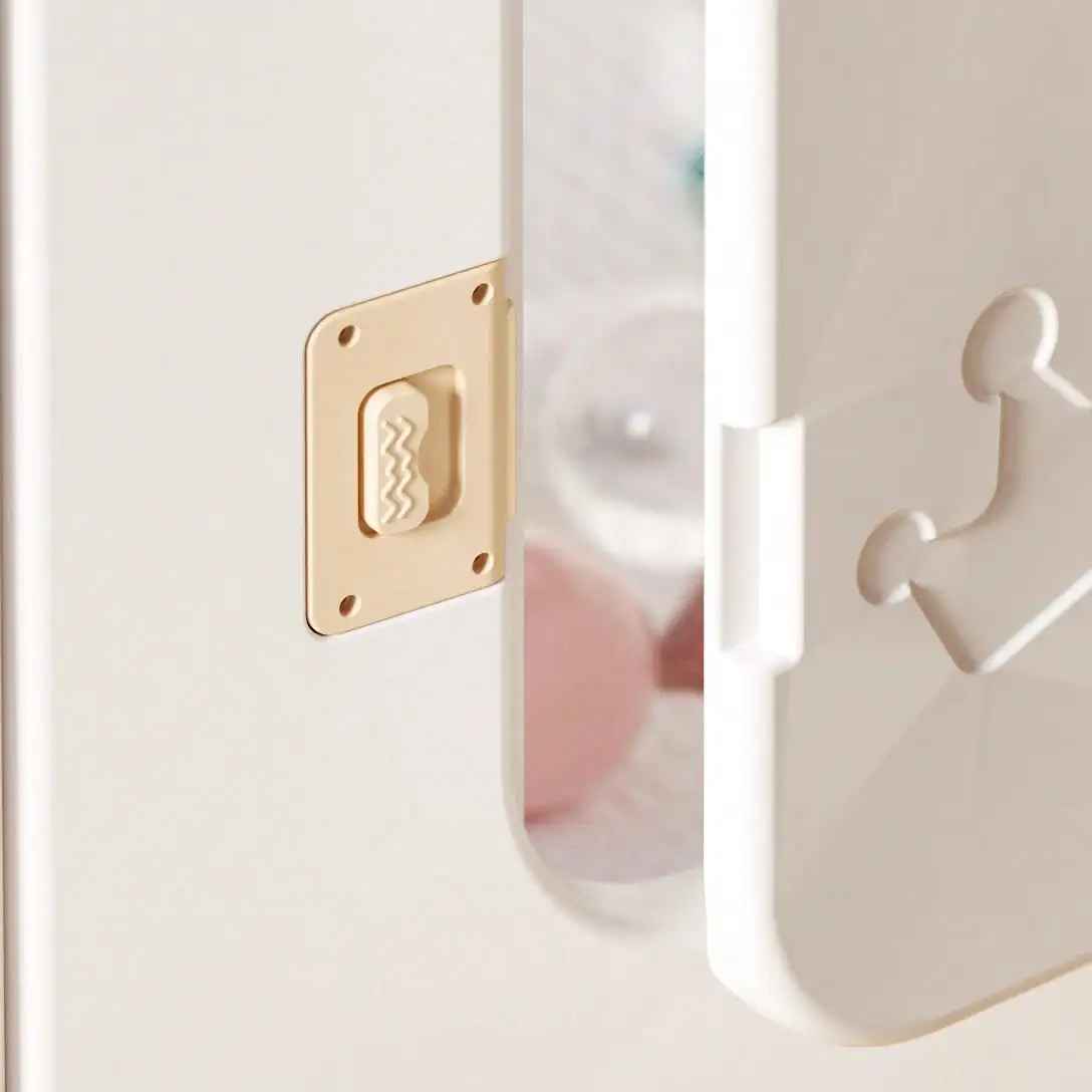 parc-barriere-blanc-beige-image-de-fermeture-safedream-protect-kids