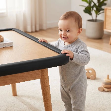 protecteur-de-coin-de-table-bebe-debout-mains-salon-lumineux-babysafetycornerprotector-noir
