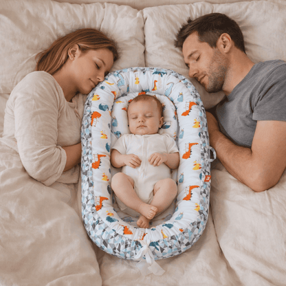 reducteur-de-lit-bebe-allonge-parents-cadres-lit-confort-imprime-animaux-moment-doux-berceau-tranquille