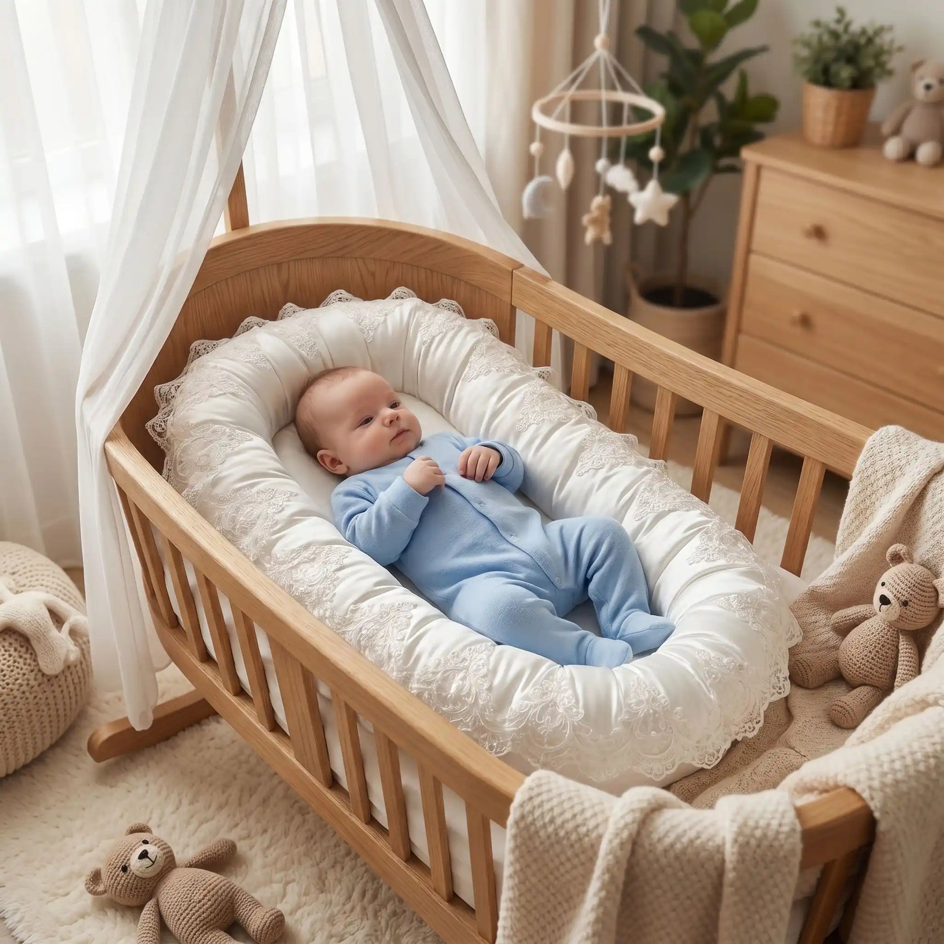 reducteur-de-lit-evolutif-bebe-bleu-dans-berceau-nurserie-apaisante-cocon-luxueux-nuit