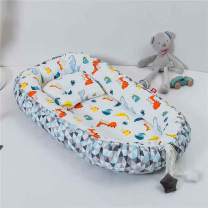 reducteur-de-lit-nid-bebe-dinosaures-couleurs-geometriques-confort-jouets-enfant-berceau-tranquille