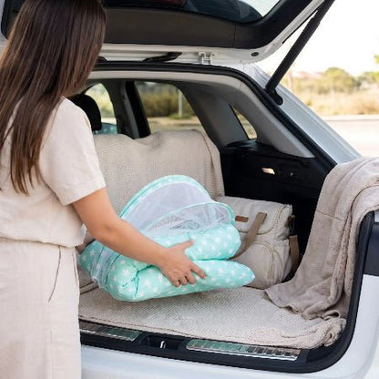 reducteur-de-lit-vert-baudet-plie-range-coffre-voiture-flocon-de-paix