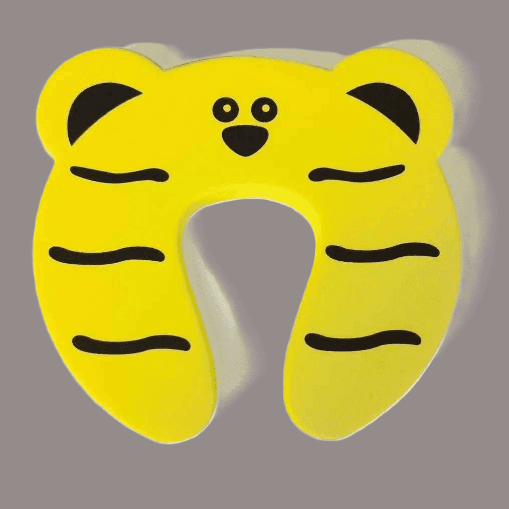 securite-placard-bebe-tigre-mousse-jaune-protection-enfant-securite-bloc-velours