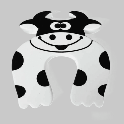 securite-placard-bebe-vache-mousse-blanche-noire-protection-design-ludique-garde-ouverture