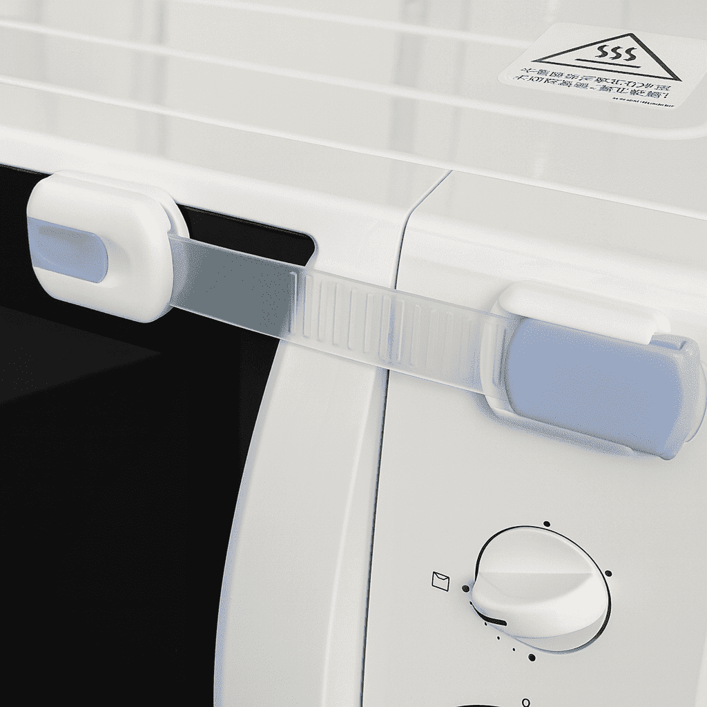 securite-placard-loquet-flexible-blanc-enfant-appareil-cuisine-maison-protection-etoile-veilleuse