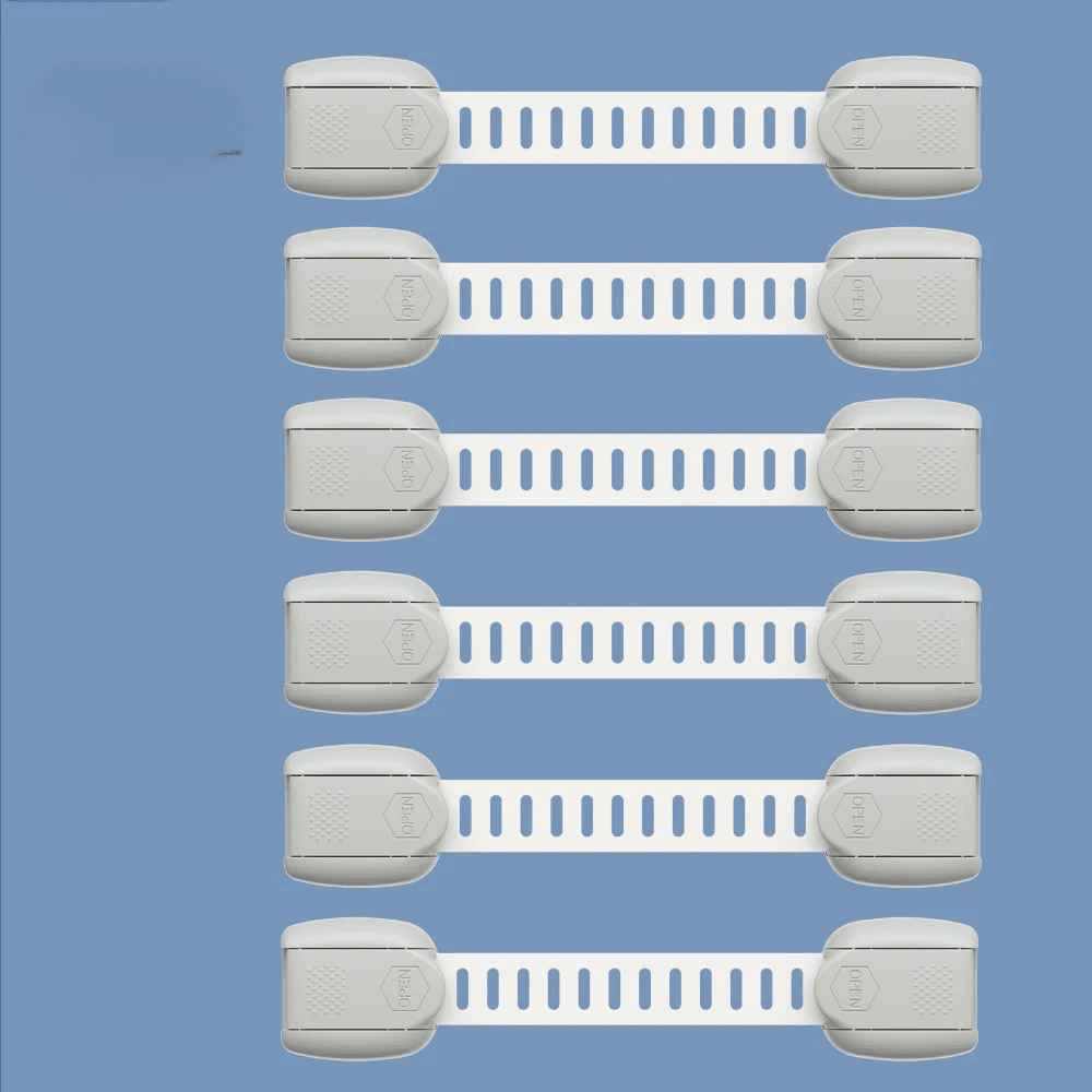 securite-placard-six-gris-ajustable-enfant-maison-tiroir-cuisine-protection-cocon-tranquille