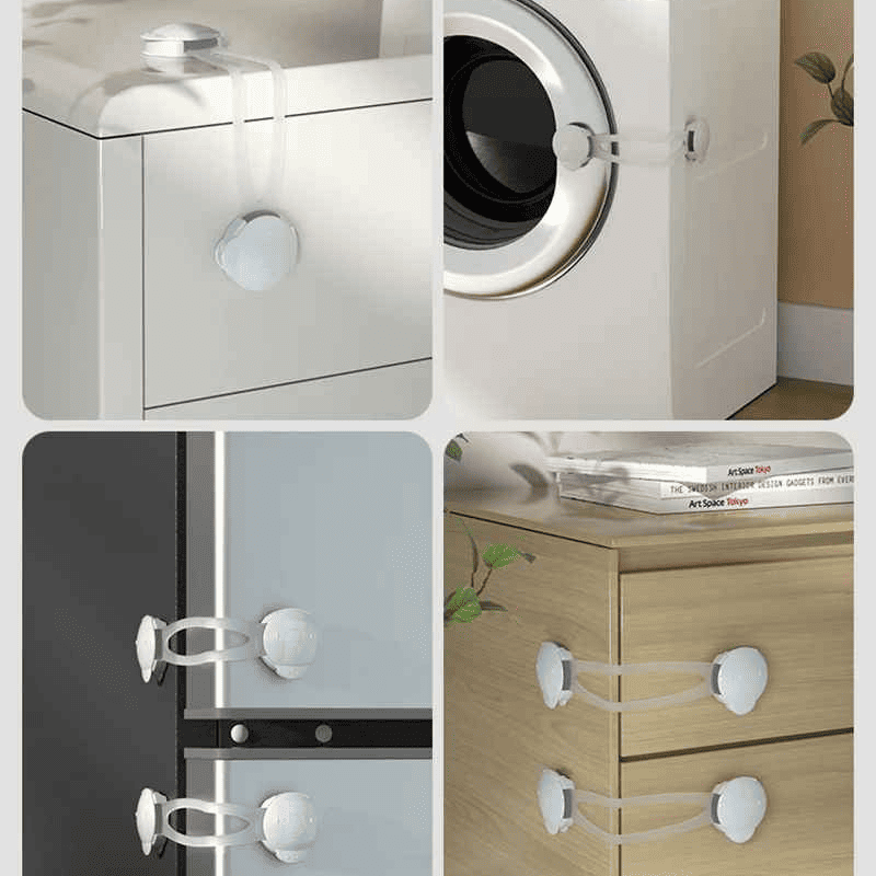 securite-placard-verrous-blancs-sur-meubles-et-appareils-du-quotidien-murme-securisant