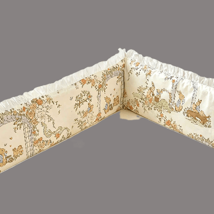 tour-de-lit-pour-bebe-motif-lapins-fleurs-beige-vintage-rempart-plume