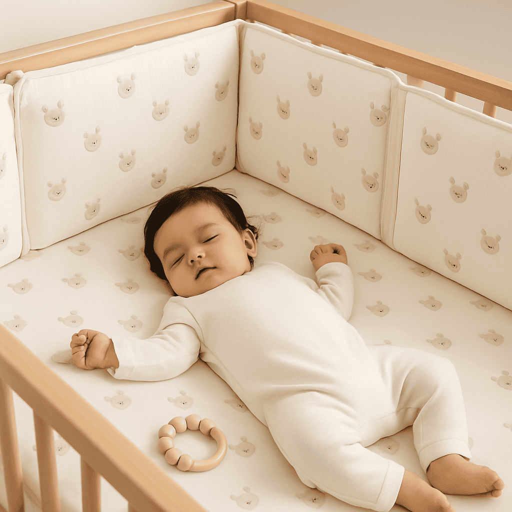 tour-de-lit-respirant-motif-tete-lapin-dans-berceau-avec-bebe-endormit-oxybebe