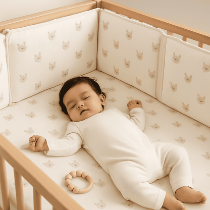 tour-de-lit-respirant-motif-tete-lapin-dans-berceau-avec-bebe-endormit-oxybebe