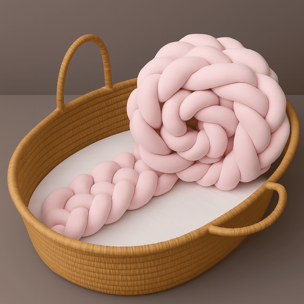 tour-de-lit-tresse-3m-de-couleur-rose-clair-tisse-avec-six-brins-dans-panier-pour-bebe-calinprotect