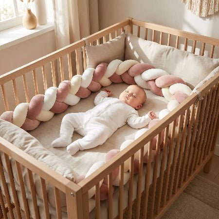tour-de-lit-tresse-4m-bebe-dans-berceau-bois-avec-tresse-pastel-tresse-velours-calme