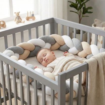 tresse-de-lit-3m-gris-beige-blanc-berceau-gris-bebe-serein-douceur-nurserie-briz-miel