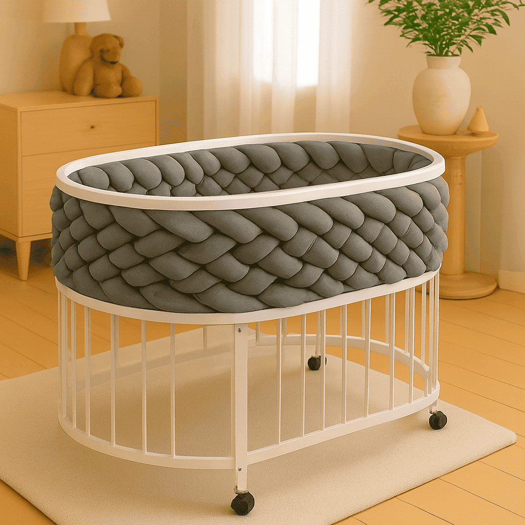 tresse-de-lit-3m-grise-entoure-un-berceau-design-dans-chambre-bebe-mousse-peche