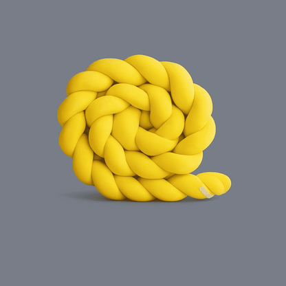 tresse-de-lit-3m-jaune-spirale-douceur-coussin-bebe-decoration-lit-bouclier-bebe