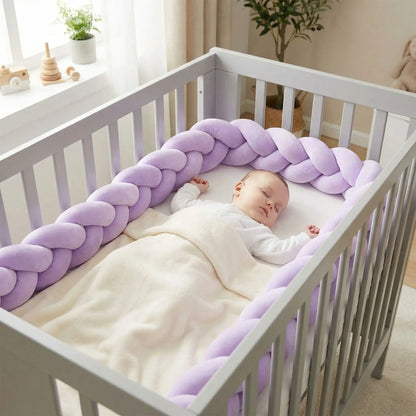 tresse-de-lit-3m-lavande-bebe-endormi-berceau-gris-douceur-nurserie-securite-petit-gardien