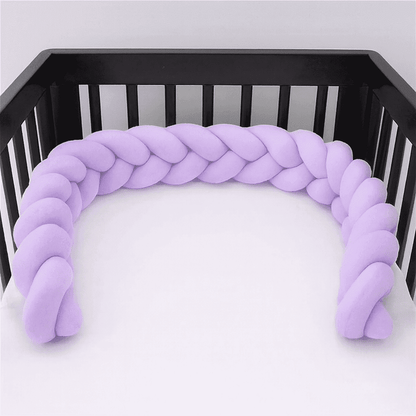 tresse-de-lit-3m-lavande-berceau-noir-matelas-blanc-securite-nurserie-design-petit-gardien