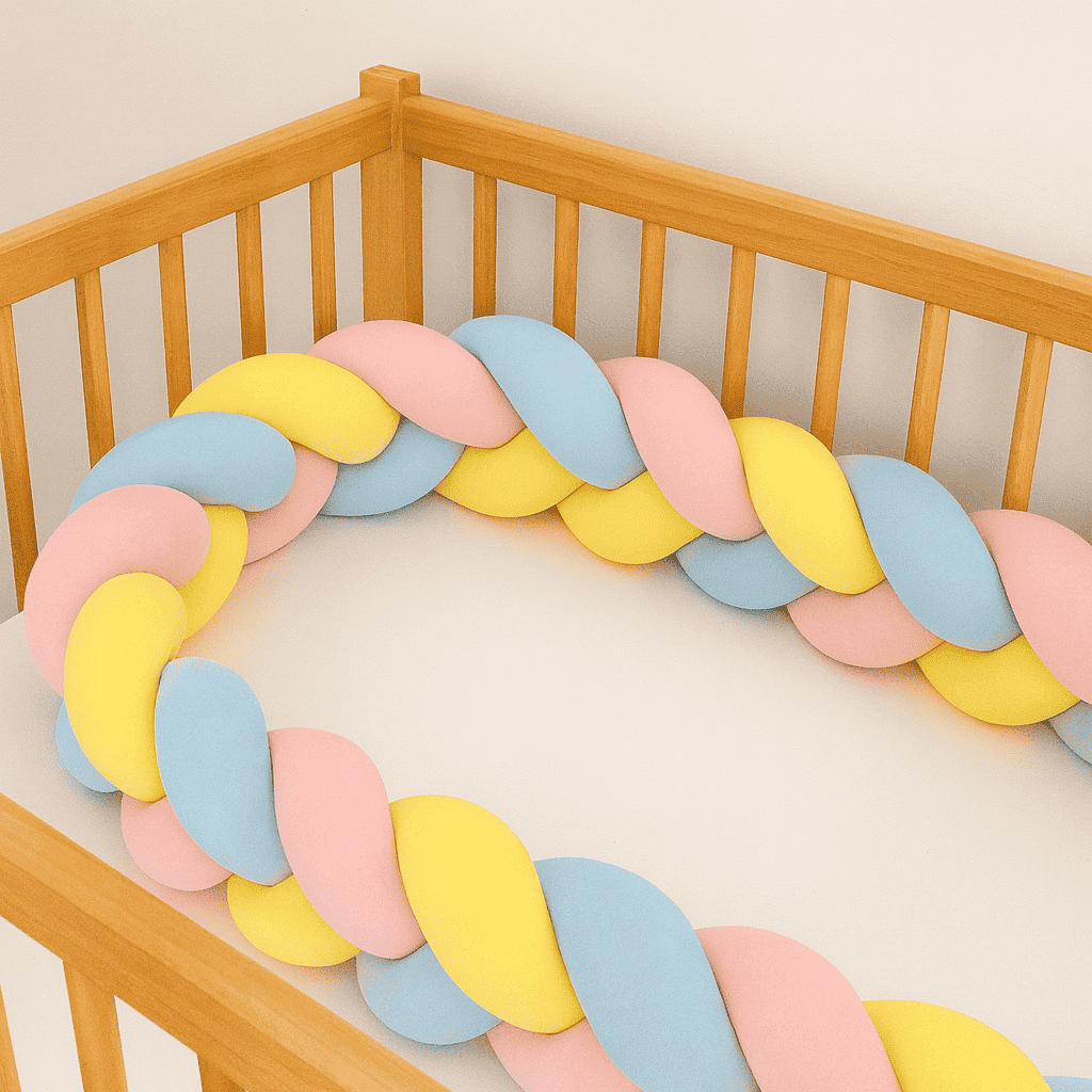 tresse-de-lit-3m-pastel-berceau-bois-bebe-securite-douceur-confort-nurserie-design-doux-rempart